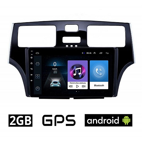 LEXUS ES 300 (2001 - 2006) Android οθόνη αυτοκίνητου 2GB με GPS WI-FI (ηχοσύστημα αφής 9" ιντσών OEM Youtube Playstore MP3 USB Radio Bluetooth Mirrorlink εργοστασιακή, 4x60W, AUX)