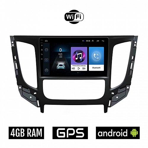 FIAT FULLBACK μετά το 2016 CLIMA Android οθόνη αυτοκίνητου 4GB με GPS WI-FI (ηχοσύστημα αφής 9" ιντσών OEM Youtube Playstore MP3 USB Radio Bluetooth Mirrorlink εργοστασιακή, 4x60W, AUX)