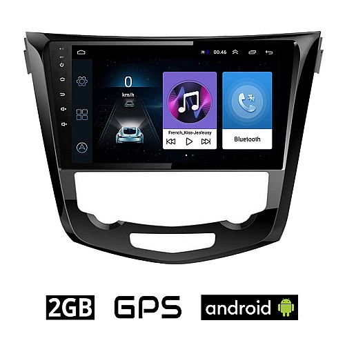 NISSAN QASHQAI (μετά το 2014) Android οθόνη αυτοκίνητου 2GB με GPS WI-FI (ηχοσύστημα αφής 10" ιντσών OEM Youtube Playstore MP3 USB Radio Bluetooth Mirrorlink εργοστασιακή, 4x60W, AUX) NIS189-2GB