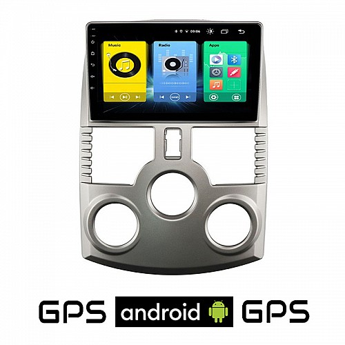 DAIHATSU TERIOS (2006 - 2017) Android οθόνη αυτοκίνητου με GPS WI-FI (ηχοσύστημα αφής 9" ιντσών OEM Youtube Playstore MP3 USB Radio Bluetooth Mirrorlink εργοστασιακή, 4x60W, AUX) DA12