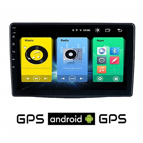 FIAT 500L (μετά το  2012) Android οθόνη αυτοκίνητου με GPS WI-FI (ηχοσύστημα αφής 10" ιντσών OEM Youtube Playstore MP3 USB Radio Bluetooth Mirrorlink εργοστασιακή, 4x60W, AUX) FI56