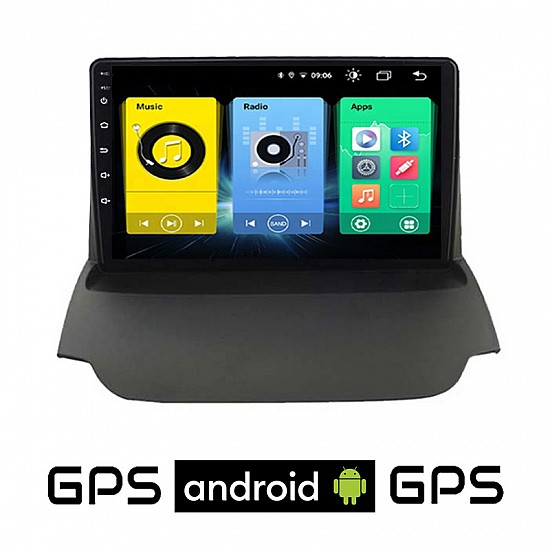 FORD ECOSPORT (2012 - 2018) Android οθόνη αυτοκίνητου με GPS WI-FI (ηχοσύστημα αφής 9 ιντσών OEM Youtube Playstore MP3 USB Radio Bluetooth Mirrorlink εργοστασιακή, 4x60W, AUX) FO19