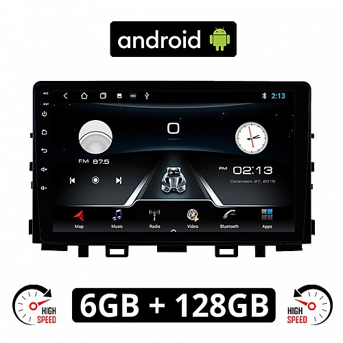 KIA STONIC (μετά το 2017) Android οθόνη αυτοκίνητου 6GB με GPS WI-FI (ηχοσύστημα αφής 9" ιντσών OEM Youtube Playstore MP3 USB Radio Bluetooth Mirrorlink εργοστασιακή, 4x60W, AUX)