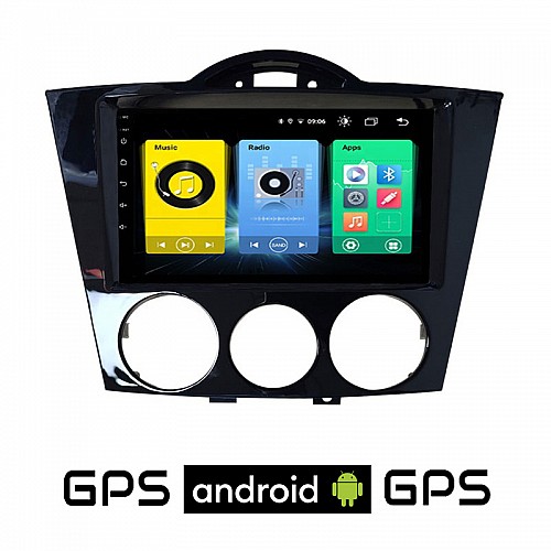 MAZDA RX-8 (2001 - 2008) Android οθόνη αυτοκίνητου με GPS WI-FI (ηχοσύστημα αφής 7" ιντσών OEM Youtube Playstore MP3 USB Radio Bluetooth Mirrorlink εργοστασιακή, 4x60W, AUX) MA789