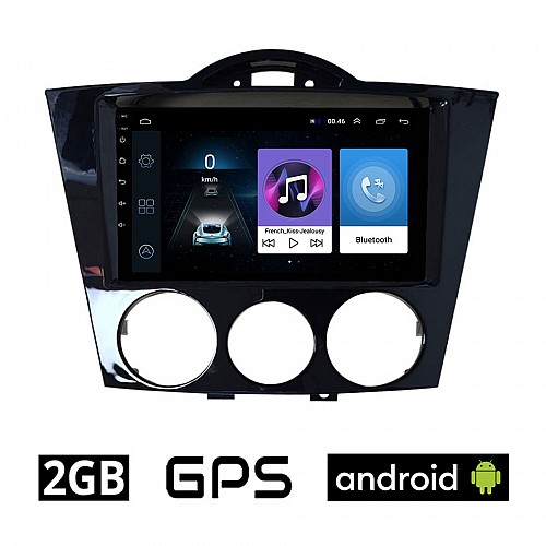 MAZDA RX-8 (2001 - 2008) Android οθόνη αυτοκίνητου 2GB με GPS WI-FI (ηχοσύστημα αφής 7" ιντσών OEM Youtube Playstore MP3 USB Radio Bluetooth Mirrorlink εργοστασιακή 4x60W, AUX) MA789-2GB