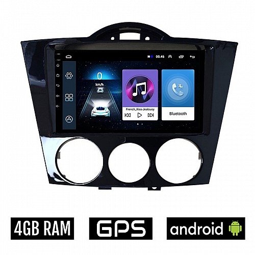 MAZDA RX-8 (2001 - 2008) Android οθόνη αυτοκίνητου 4GB με GPS WI-FI (ηχοσύστημα αφής 7" ιντσών OEM Youtube Playstore MP3 USB Radio Bluetooth Mirrorlink εργοστασιακή, 4x60W, AUX) MA789-4GB