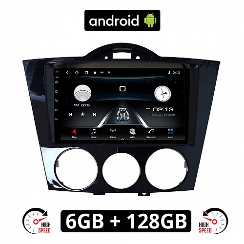 MAZDA RX-8 (2001 - 2008) Android οθόνη αυτοκίνητου 6GB με GPS WI-FI (ηχοσύστημα αφής 7" ιντσών OEM Youtube Playstore MP3 USB Radio Bluetooth Mirrorlink εργοστασιακή, 4x60W, AUX) MA789-6GB