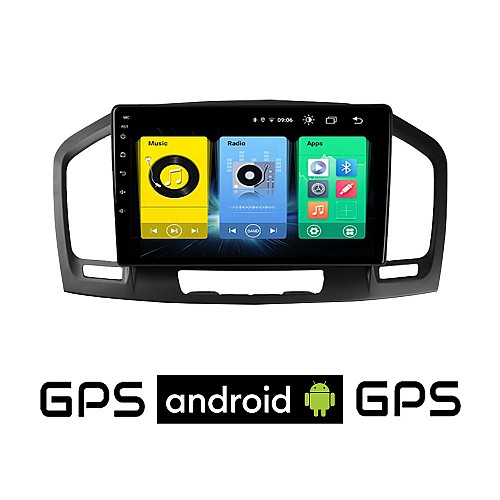 OPEL INSIGNIA (2008 - 2013) Android οθόνη αυτοκίνητου με GPS WI-FI (ηχοσύστημα αφής 9" ιντσών OEM Youtube Playstore MP3 USB Radio Bluetooth Mirrorlink εργοστασιακή, 4x60W, AUX) OP14