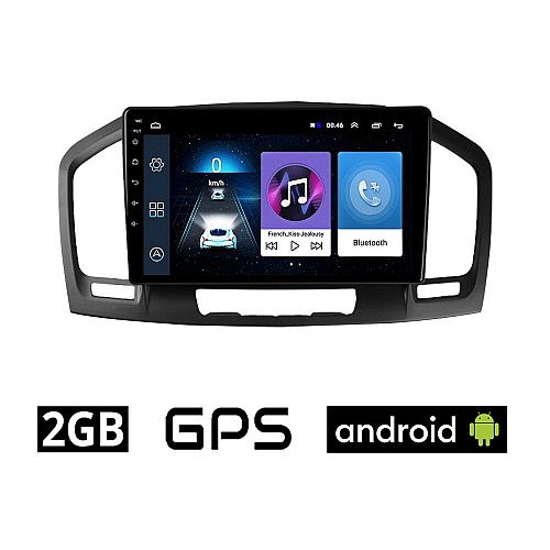 OPEL INSIGNIA (2008 - 2013) Android οθόνη αυτοκίνητου 2GB με GPS WI-FI (ηχοσύστημα αφής 9" ιντσών OEM Youtube Playstore MP3 USB Radio Bluetooth Mirrorlink εργοστασιακή 4x60W, AUX) OP14-2GB