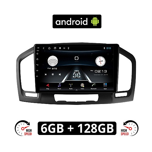 OPEL INSIGNIA (2008 - 2013) Android οθόνη αυτοκίνητου 6GB με GPS WI-FI (ηχοσύστημα αφής 9" ιντσών OEM Youtube Playstore MP3 USB Radio Bluetooth Mirrorlink εργοστασιακή, 4x60W, AUX) OP14-6GB