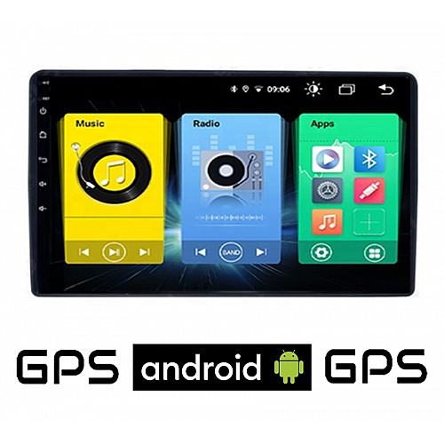 PEUGEOT EXPERT (2007 - 2016) Android οθόνη αυτοκίνητου με GPS WI-FI (ηχοσύστημα αφής 9" ιντσών OEM Youtube Playstore MP3 USB Radio Bluetooth Mirrorlink εργοστασιακή, 4x60W, AUX)