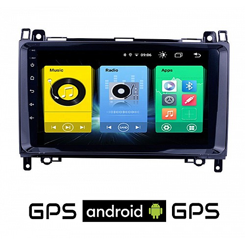 VOLKSWAGEN CRAFTER (2006 - 2017) VW Android οθόνη αυτοκίνητου με GPS WI-FI (ηχοσύστημα αφής 9" ιντσών OEM Youtube Playstore MP3 USB Radio Bluetooth Mirrorlink εργοστασιακή, 4x60W, AUX) VO18