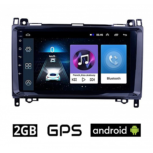 VOLKSWAGEN CRAFTER (2006 - 2017) VW Android οθόνη αυτοκίνητου 2GB με GPS WI-FI (ηχοσύστημα αφής 9" ιντσών OEM Youtube Playstore MP3 USB Radio Bluetooth Mirrorlink εργοστασιακή 4x60W, AUX) VO18-2GB