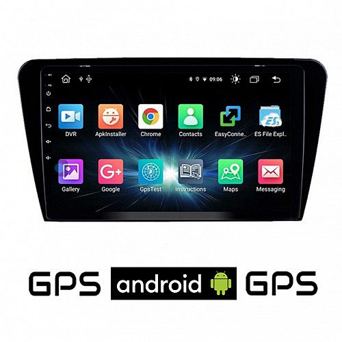 CAMERA + SKODA OCTAVIA 7 (2013 - 2020) Android οθόνη αυτοκίνητου με GPS WI-FI (ηχοσύστημα αφής 10" ιντσών OEM Youtube Playstore MP3 USB Radio Bluetooth Mirrorlink εργοστασιακή, 4x60W, AUX) 5001