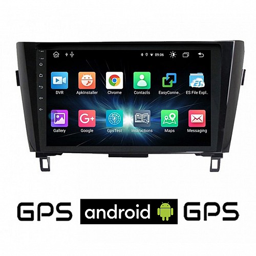 CAMERA + NISSAN X-TRAIL (μετά το 2014) Android οθόνη αυτοκίνητου με GPS WI-FI (ηχοσύστημα αφής 10" ιντσών OEM Youtube Playstore MP3 USB Radio Bluetooth Mirrorlink εργοστασιακή, 4x60W, AUX)