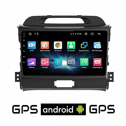 CAMERA + KIA SPORTAGE (2010 - 2015) Android οθόνη αυτοκίνητου με GPS WI-FI (ηχοσύστημα αφής 9" ιντσών OEM Youtube Playstore MP3 USB Radio Bluetooth Mirrorlink εργοστασιακή, 4x60W, AUX) 5027