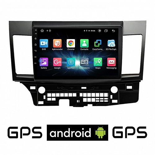CAMERA + MITSUBISHI LANCER (μετά το 2008) Android οθόνη αυτοκίνητου με GPS WI-FI (ηχοσύστημα αφής 10" ιντσών OEM Youtube Playstore MP3 USB Radio Bluetooth Mirrorlink εργοστασιακή, 4x60W, AUX) 5036
