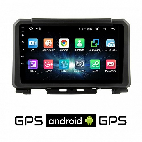 CAMERA + SUZUKI JIMNY (μετά το 2018) Android οθόνη αυτοκίνητου με GPS WI-FI (ηχοσύστημα αφής 9" ιντσών OEM Youtube Playstore MP3 USB Radio Bluetooth Mirrorlink εργοστασιακή, 4x60W, AUX) 5049