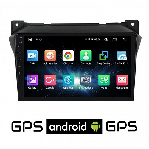 CAMERA + SUZUKI ALTO (2009-2016) Android οθόνη αυτοκίνητου με GPS WI-FI (ηχοσύστημα αφής 9" ιντσών OEM Youtube Playstore MP3 USB Radio Bluetooth Mirrorlink εργοστασιακή, 4x60W, AUX) 5051