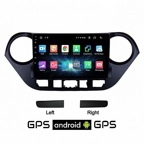 CAMERA + HYUNDAI i10 (μετά το 2014) Android οθόνη αυτοκίνητου με GPS WI-FI (ηχοσύστημα αφής 9" ιντσών OEM Youtube Playstore MP3 USB Radio Bluetooth Mirrorlink εργοστασιακή, 4x60W, AUX) 5055