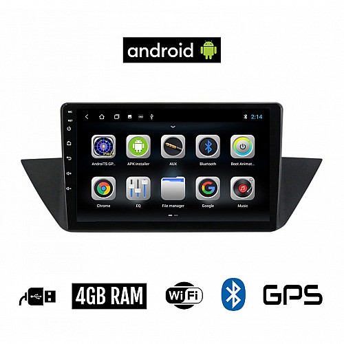 CAMERA + BMW X1 (E84) 2009 - 2015 Android οθόνη αυτοκίνητου 4GB με GPS WI-FI (ηχοσύστημα αφής 10" ιντσών OEM Youtube Playstore MP3 USB Radio Bluetooth Mirrorlink Χ1 Ε84 εργοστασιακή, 4x60W, AUX) 5188