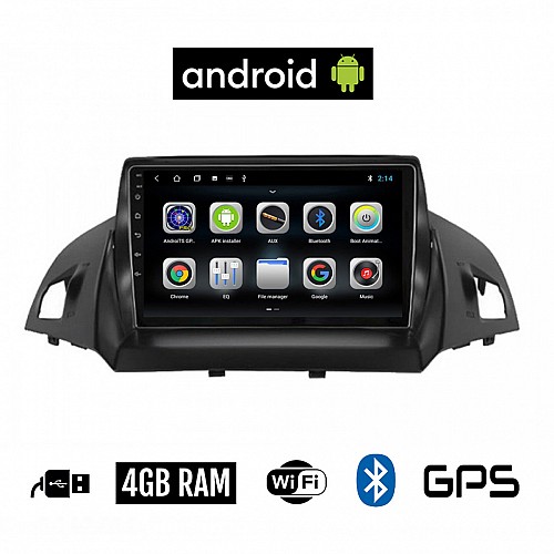 CAMERA + FORD C-MAX ( μετά το 2011) Android οθόνη αυτοκίνητου 4GB με GPS WI-FI (ηχοσύστημα αφής 9" ιντσών OEM Youtube Playstore MP3 USB Radio Bluetooth Mirrorlink εργοστασιακή, 4x60W, AUX)