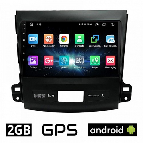 CAMERA + PEUGEOT 4007 (2006-2012) Android οθόνη αυτοκίνητου 2GB με GPS WI-FI (ηχοσύστημα αφής 9" ιντσών OEM Youtube Playstore MP3 USB Radio Bluetooth Mirrorlink εργοστασιακή 4x60W Navi)