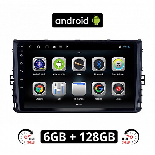 CAMERA + VOLKSWAGEN T-CROSS (μετά το 2017) VW Android οθόνη αυτοκίνητου 6GB με GPS WI-FI (ηχοσύστημα αφής 9" ιντσών OEM Youtube Playstore MP3 USB Radio Bluetooth Mirrorlink εργοστασιακή, 4 x 60W, AUX) 5692