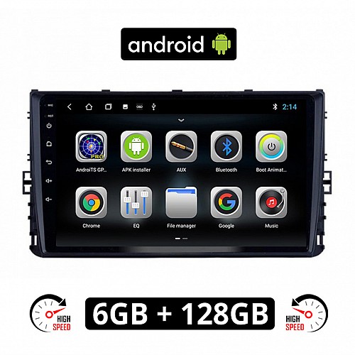 CAMERA + VOLKSWAGEN T-ROC (μετά το 2017) VW Android οθόνη αυτοκίνητου 6GB με GPS WI-FI (ηχοσύστημα αφής 9" ιντσών OEM Youtube Playstore MP3 USB Radio Bluetooth Mirrorlink εργοστασιακή, 4 x 60W, AUX) 5696