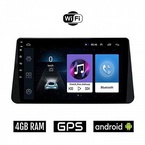 NISSAN MICRA (μετά το 2017) Android οθόνη αυτοκίνητου 4GB με GPS WI-FI (ηχοσύστημα αφής 10" ιντσών OEM Youtube Playstore MP3 USB Radio Bluetooth Mirrorlink εργοστασιακή, 4x60W, AUX)