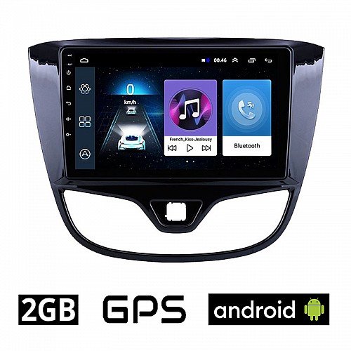 OPEL KARL (2014 - 2019) Android οθόνη αυτοκίνητου 2GB με GPS WI-FI (ηχοσύστημα αφής 10" ιντσών OEM Youtube Playstore MP3 USB Radio Bluetooth Mirrorlink εργοστασιακή, 4x60W, AUX) OP52-2GB