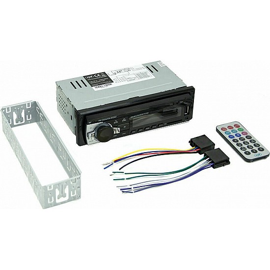 Ραδιόφωνο αυτοκινήτου MP3 player 8428BT 4x45w 1 DIN με SD, USB, AUX, RCA και Bluetooth