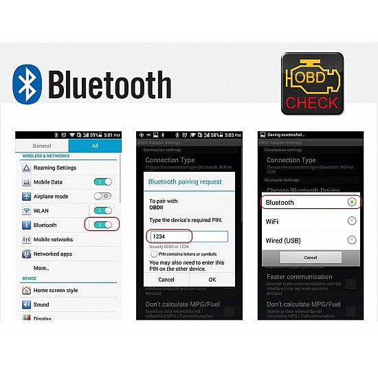 OBD2 Bluetooth WI-FI διαγνωστικό βλαβών αυτοκινήτου (Torque Pro Auto Scan Tool ELM327 V2.5 Mini OBDII OBD 2 WIFI)