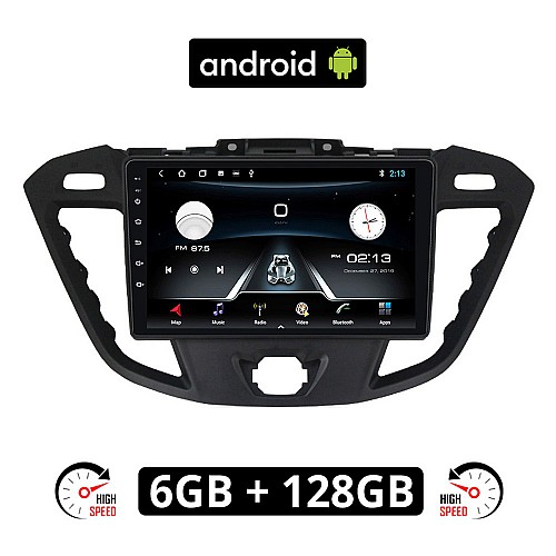 FORD TOURNEO CUSTOM (μετά το 2013) Android οθόνη αυτοκίνητου 6GB με GPS WI-FI (ηχοσύστημα αφής 9" ιντσών OEM Youtube Playstore MP3 USB Radio Bluetooth Mirrorlink εργοστασιακή, 4x60W, AUX)  FO30-6GB