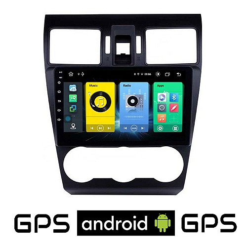 SUBARU FORESTER (μετά το 2013) Android οθόνη αυτοκίνητου με GPS WI-FI (ηχοσύστημα αφής 9" ιντσών OEM Youtube Playstore MP3 USB Radio Bluetooth Mirrorlink εργοστασιακή, 4x60W, AUX) SU72