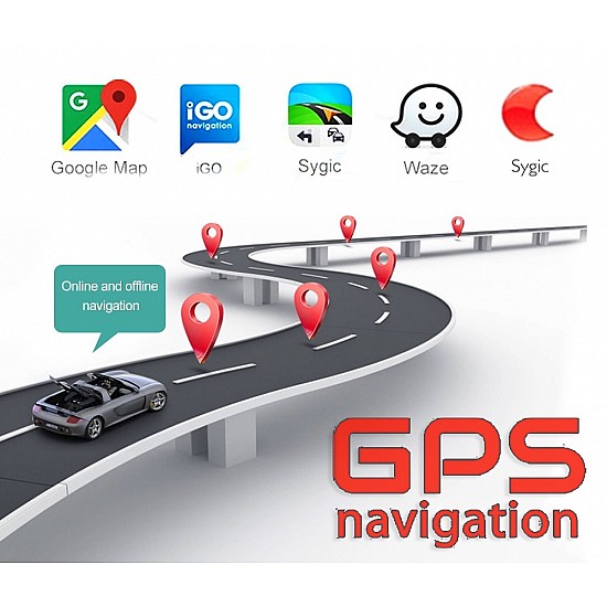 1-DIN Android (2GB) περιστρεφόμενη οθόνη αφής (GPS IPS WI-FI Youtube FM Bluetooth Google Maps MP5 MP3 Video Ελληνικά, Aux, USB, Mirrorlink, OEM Universal 10 ιντσών 4x60W) F10360