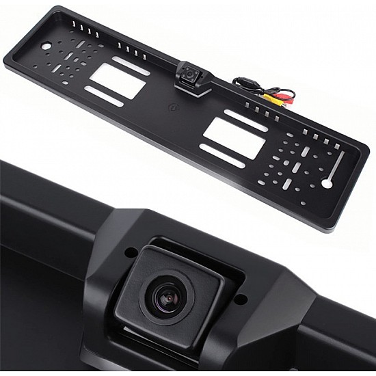 Κάμερα οπισθοπορείας σε πλαίσιο πινακίδας (High Resolution LED Camera Car Night νυχτερινής όρασης RWC420170 πινακίδα)